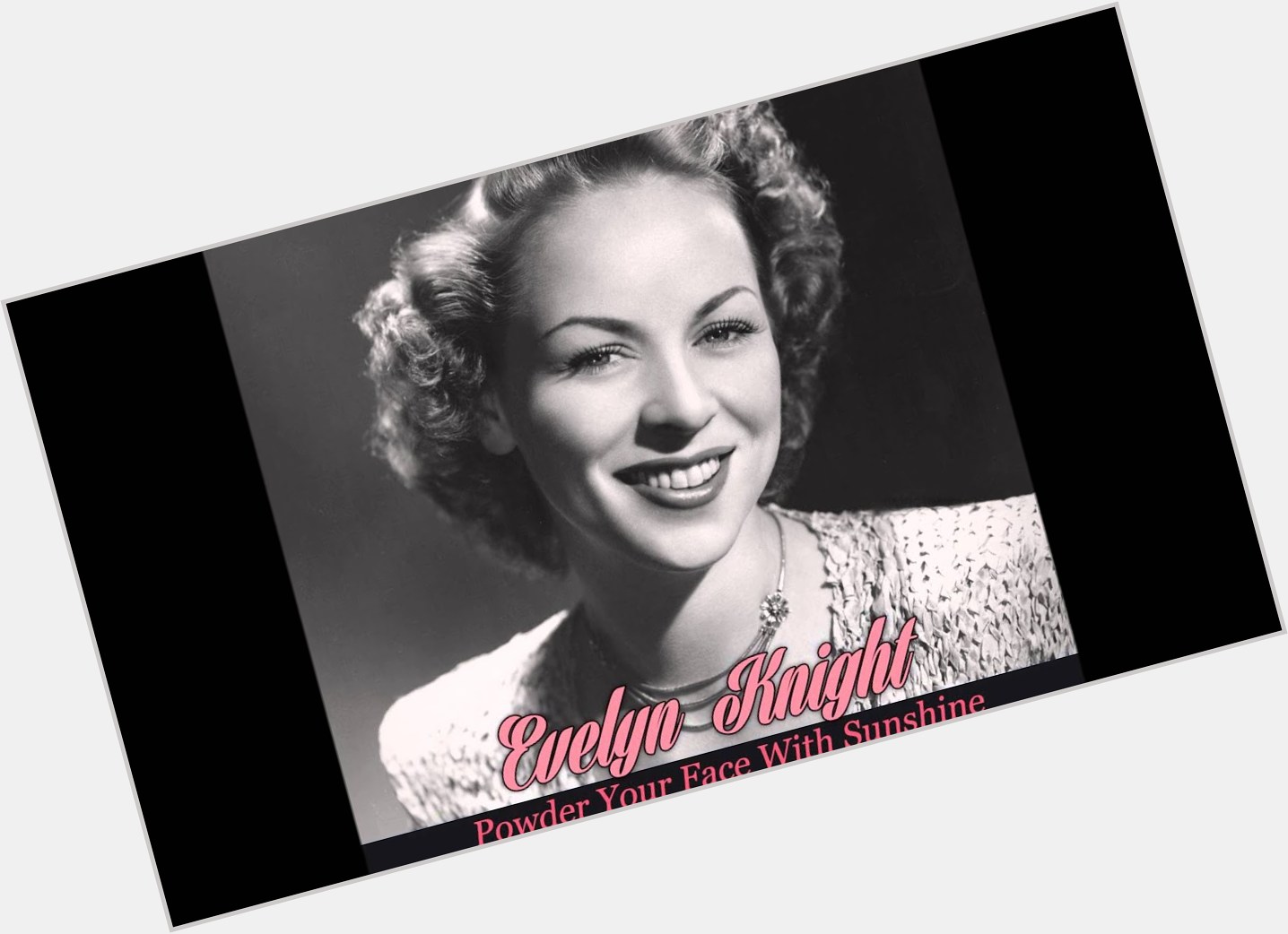 Evelyn Knight Official Site for Woman Crush Wednesday WCW