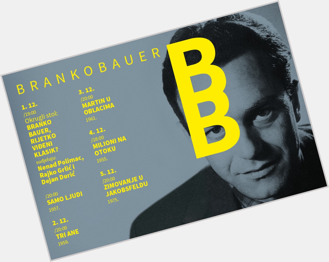 Branko Bauer Official Site for Man Crush Monday MCM Woman Crush