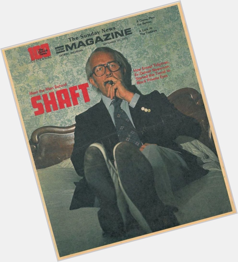 Ernest Tidyman Official Site for Man Crush Monday MCM Woman Crush