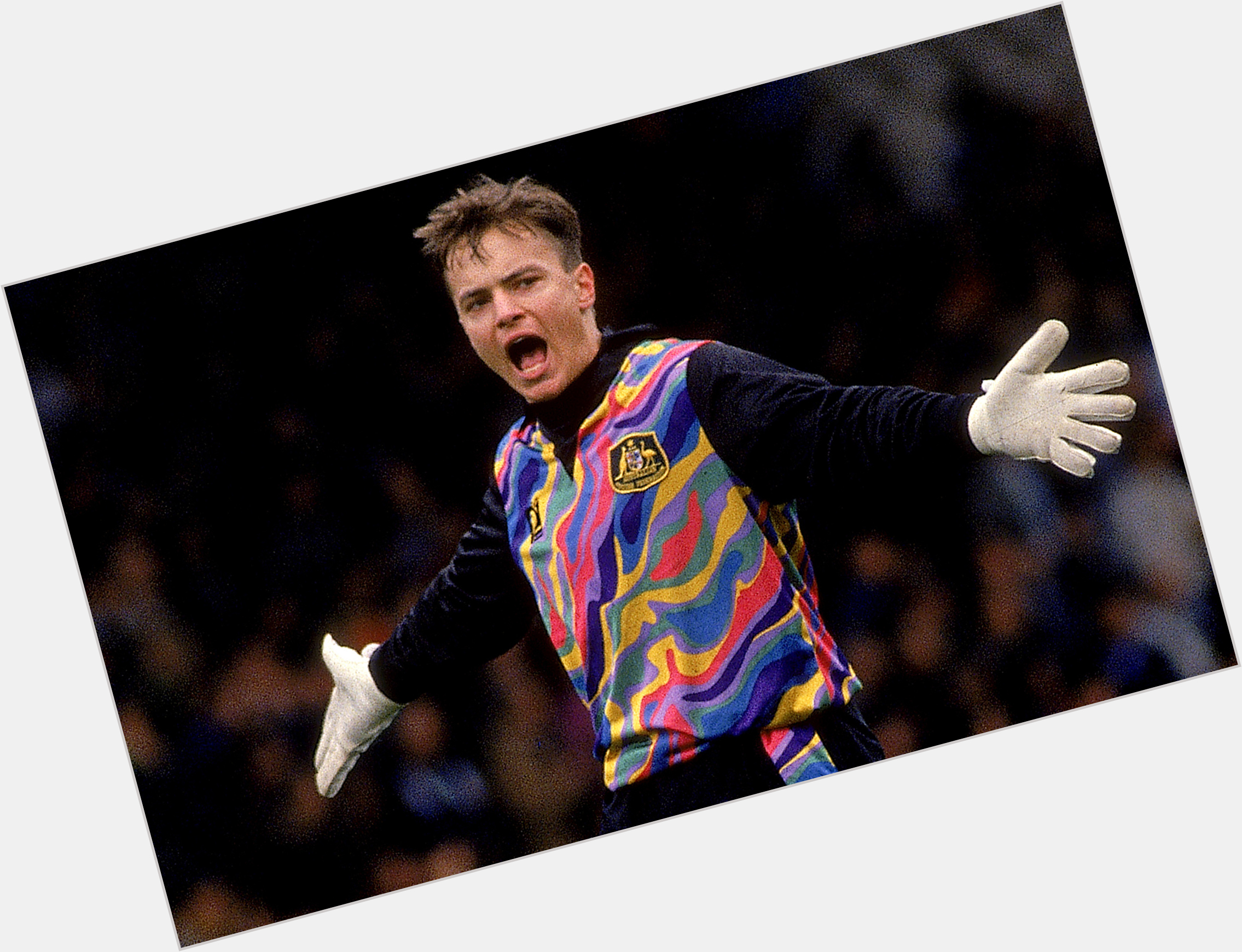 Mark Bosnich light brown hair & hairstyles Athletic body, 