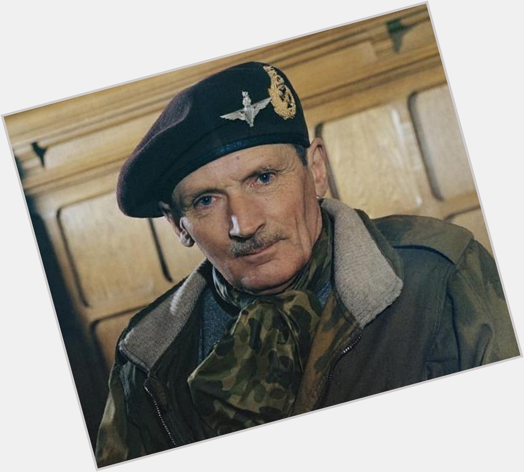 Bernard Montgomery, 1st Viscount Montgomery of Alamein Slim body,  salt and pepper hair & hairstyles