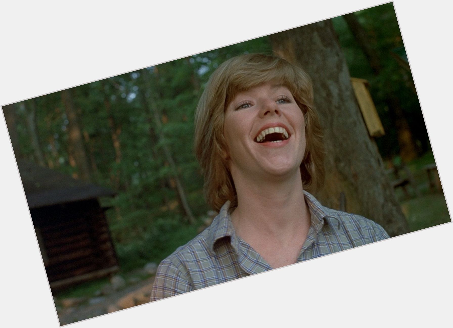 Adrienne King Slim body,  blonde hair & hairstyles