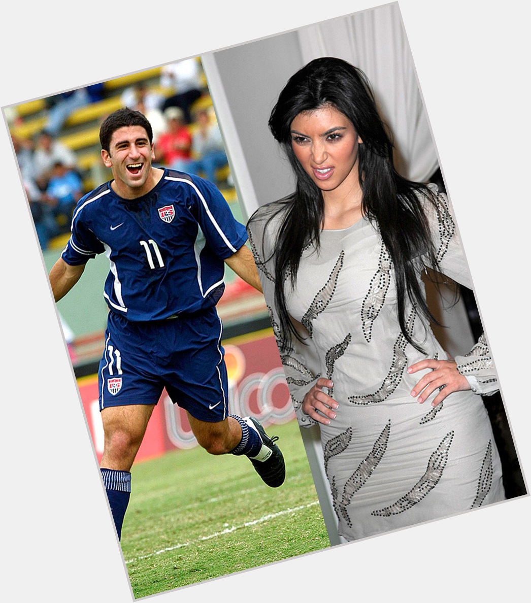 Alecko Eskandarian Athletic body,  black hair & hairstyles