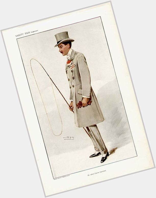 Alfred Gwynne Vanderbilt I Athletic body,  dark brown hair & hairstyles