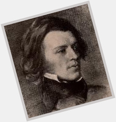 Alfred Lord Tennyson Average body,  dark brown hair & hairstyles