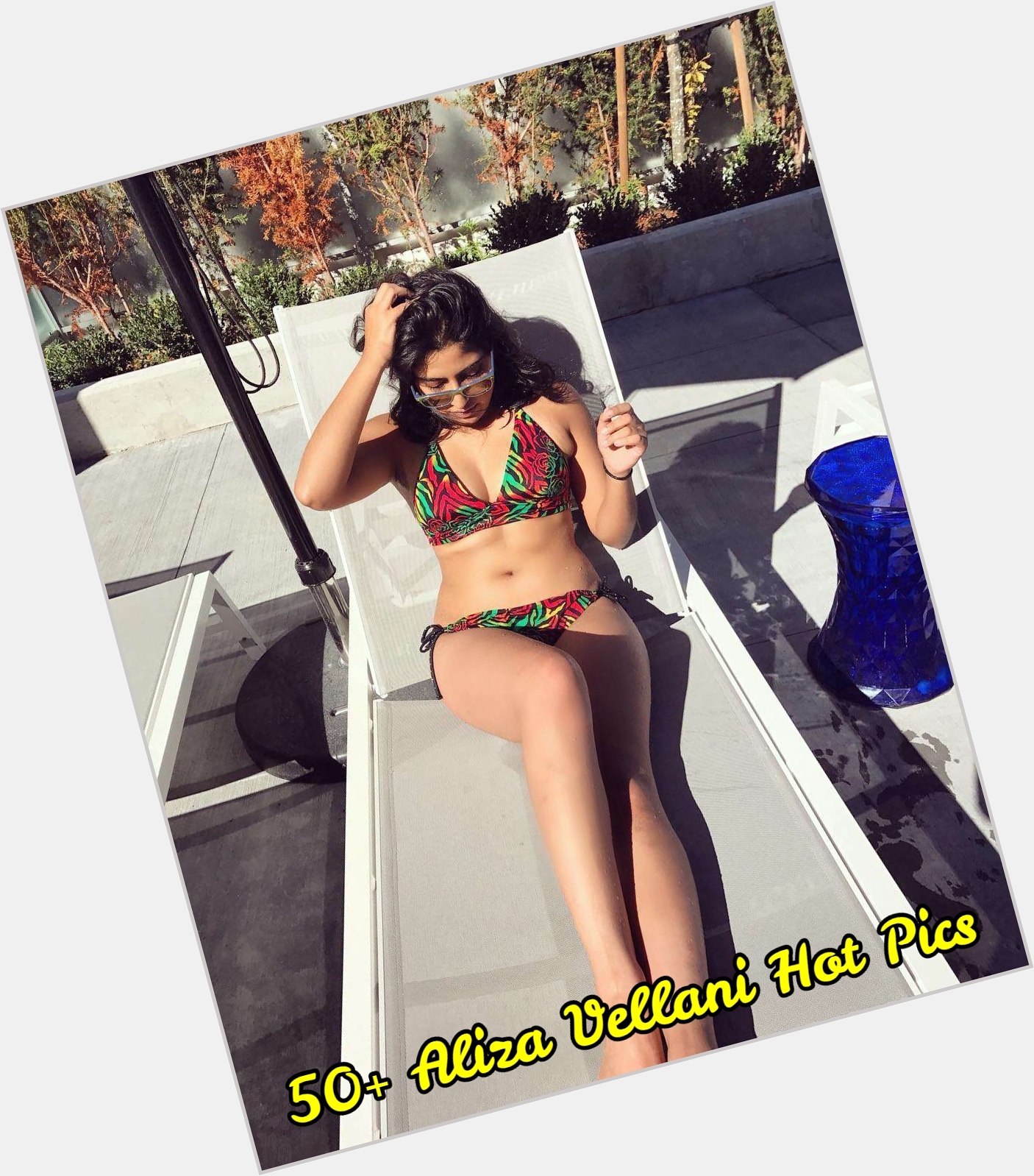 Aliza Vellani shirtless bikini
