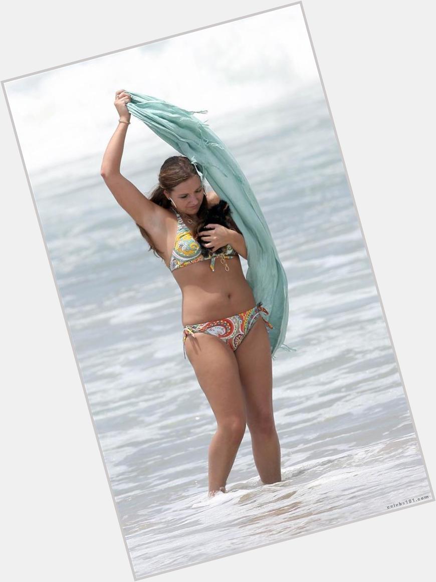Alli Sims shirtless bikini