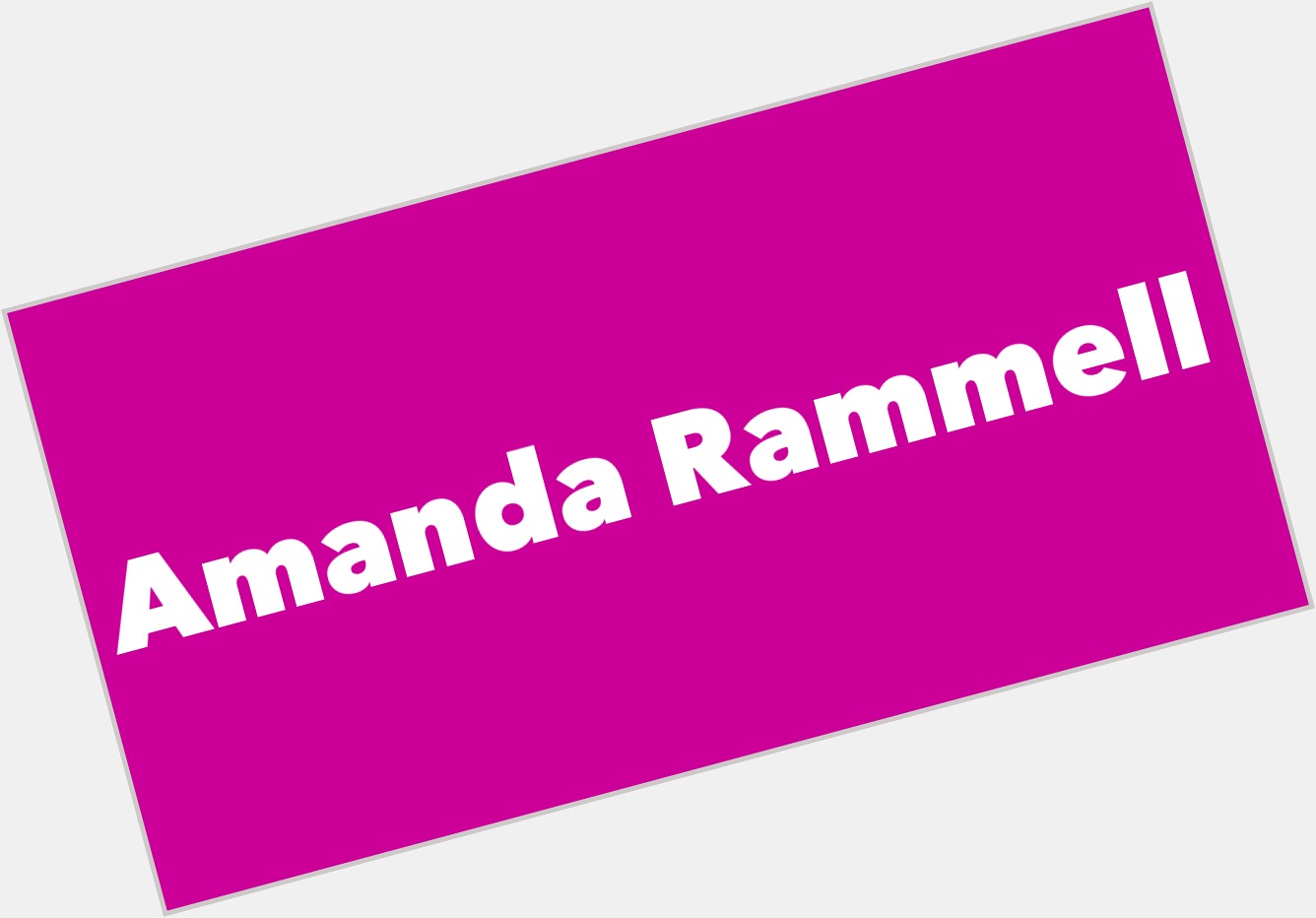 Amanda Rammell  