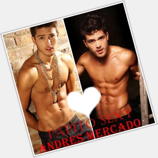 Andres Mercado Athletic body,  dark brown hair & hairstyles