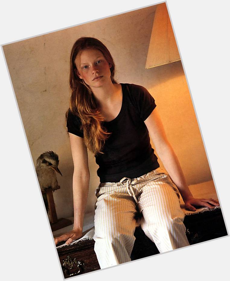Anna Karin Berglund Slim body,  red hair & hairstyles