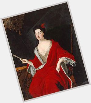 Anna Leszczyńska (1660–1727) Slim body,  black hair & hairstyles