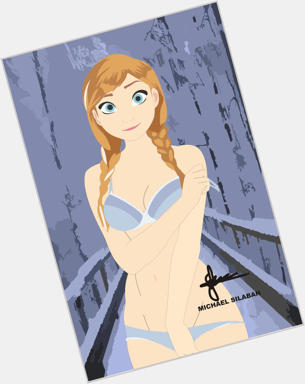 Anna Zippel shirtless bikini