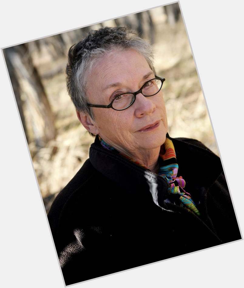 Annie Proulx Average body,  light brown hair & hairstyles