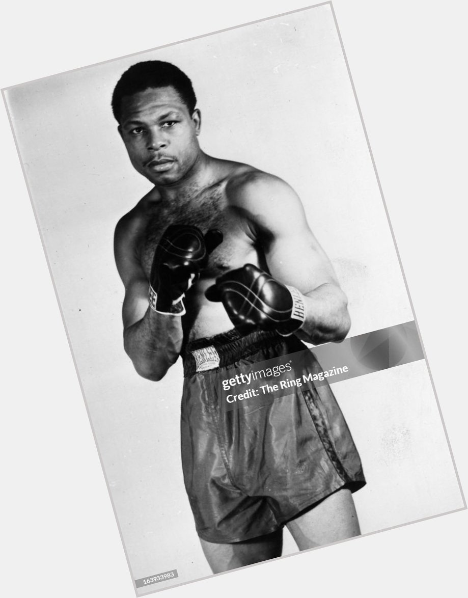 Archie Moore Athletic body,  salt and pepper hair & hairstyles