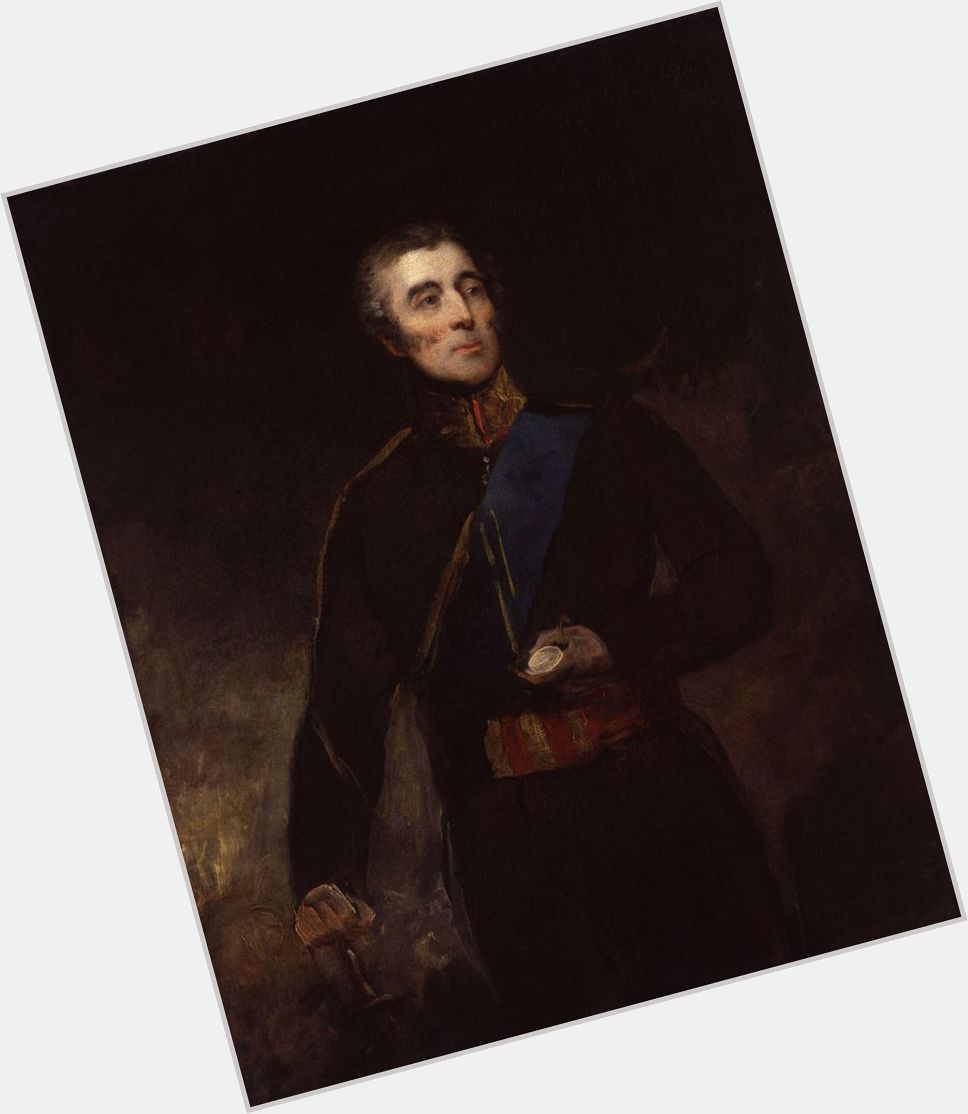 Arthur Wellesley 1st Duke Of Wellington Athletic body,  dark brown hair & hairstyles