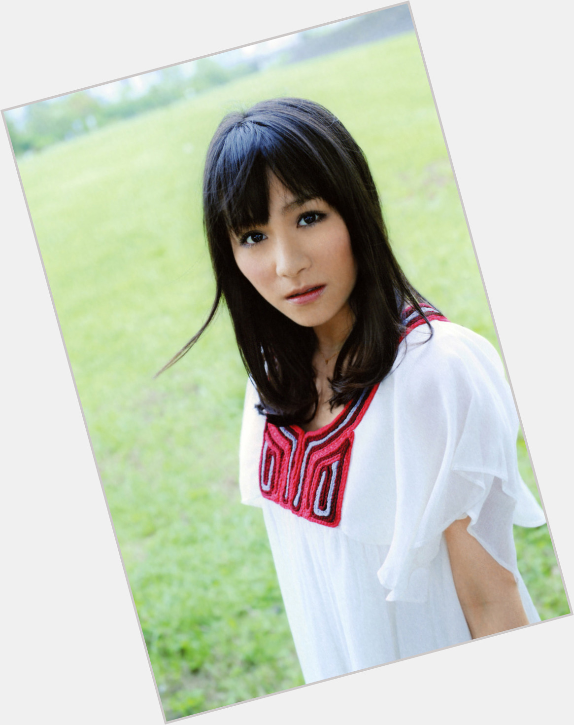 Ayaka Nishiwaki Slim body,  black hair & hairstyles