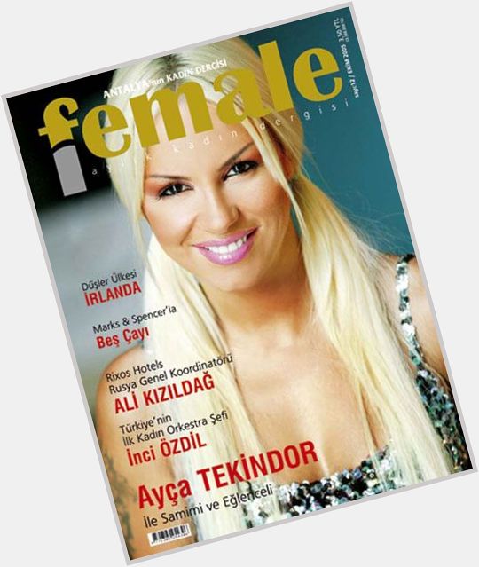Ayca Tekindor Average body,  dyed blonde hair & hairstyles