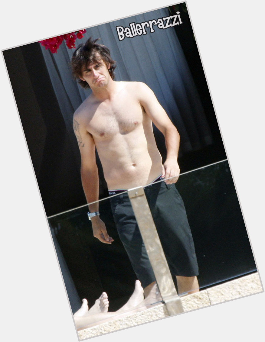 Alberto Aquilani shirtless bikini