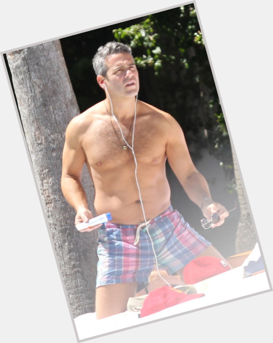 Andy Cohen shirtless bikini