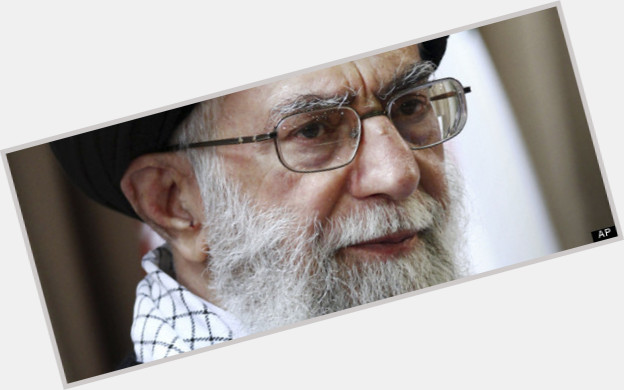 Ayatollah Ali Khamenei Average body,  salt and pepper hair & hairstyles