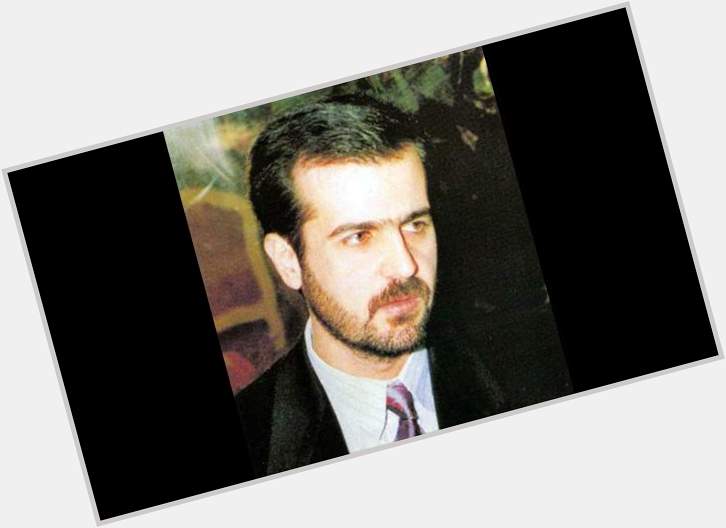 Basil Al Assad Average body,  light brown hair & hairstyles
