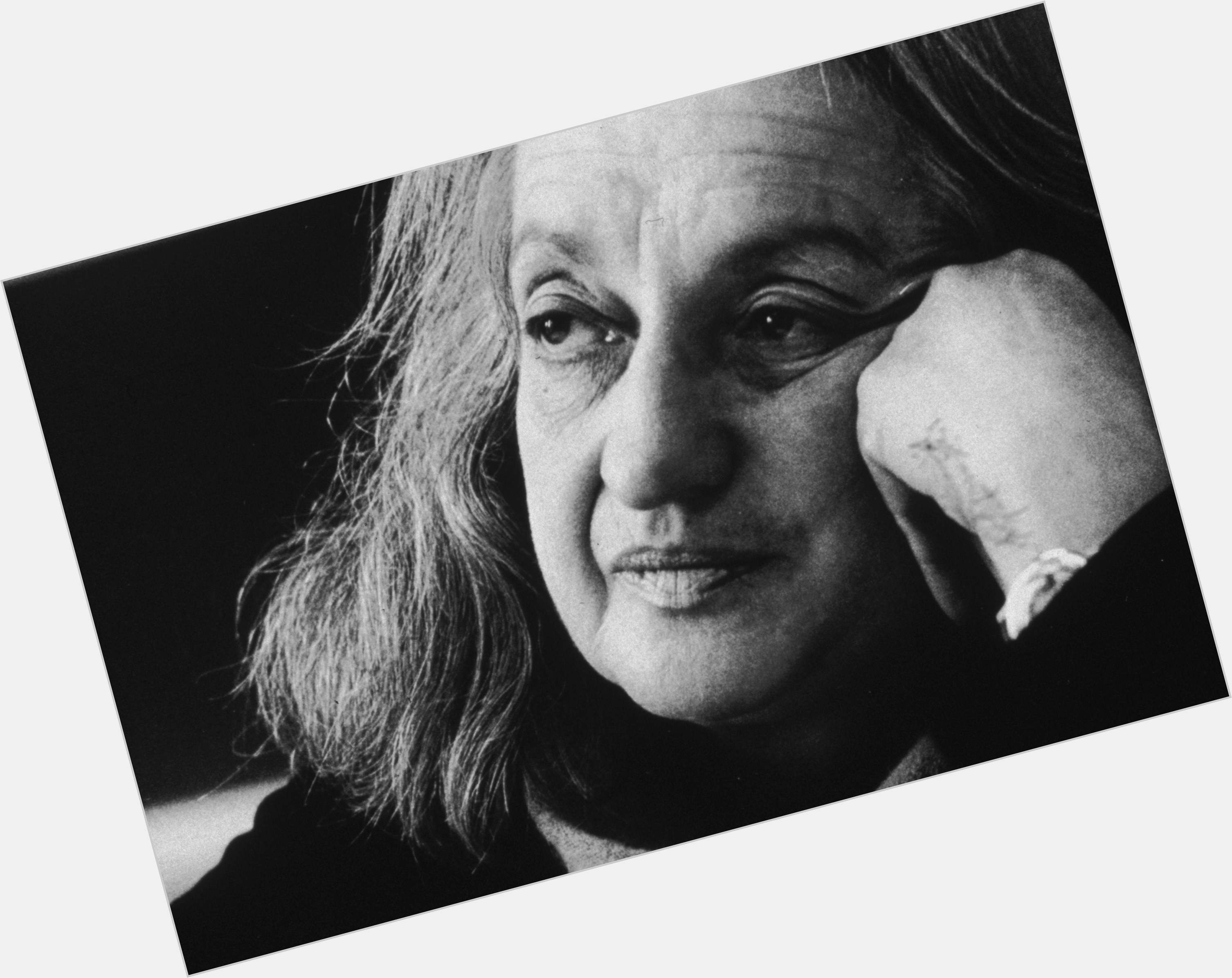 Betty Friedan Average body,  grey hair & hairstyles