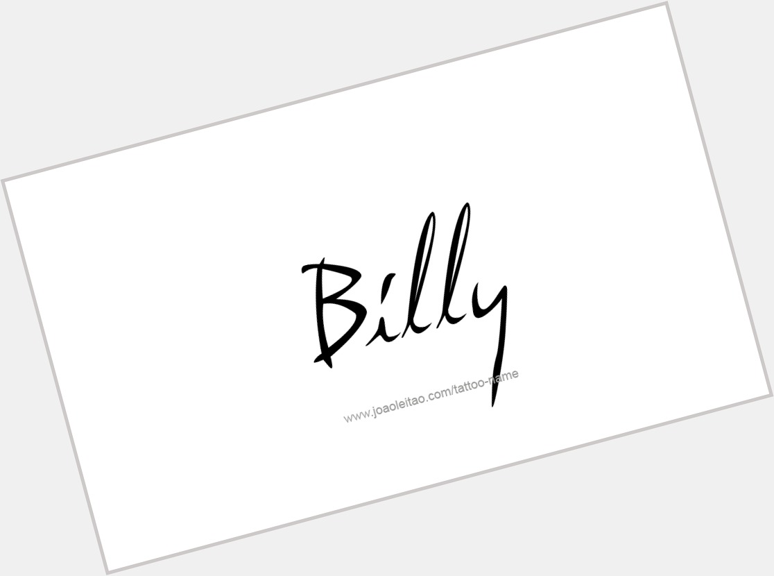 Billy Name  