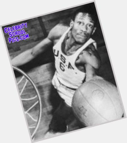 Bill Russell Athletic body,  black hair & hairstyles