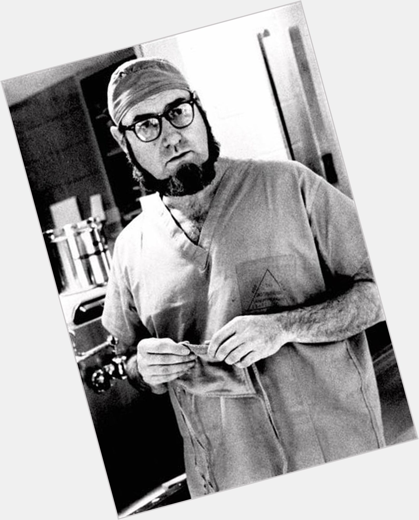 C Everett Koop Average body,  grey hair & hairstyles