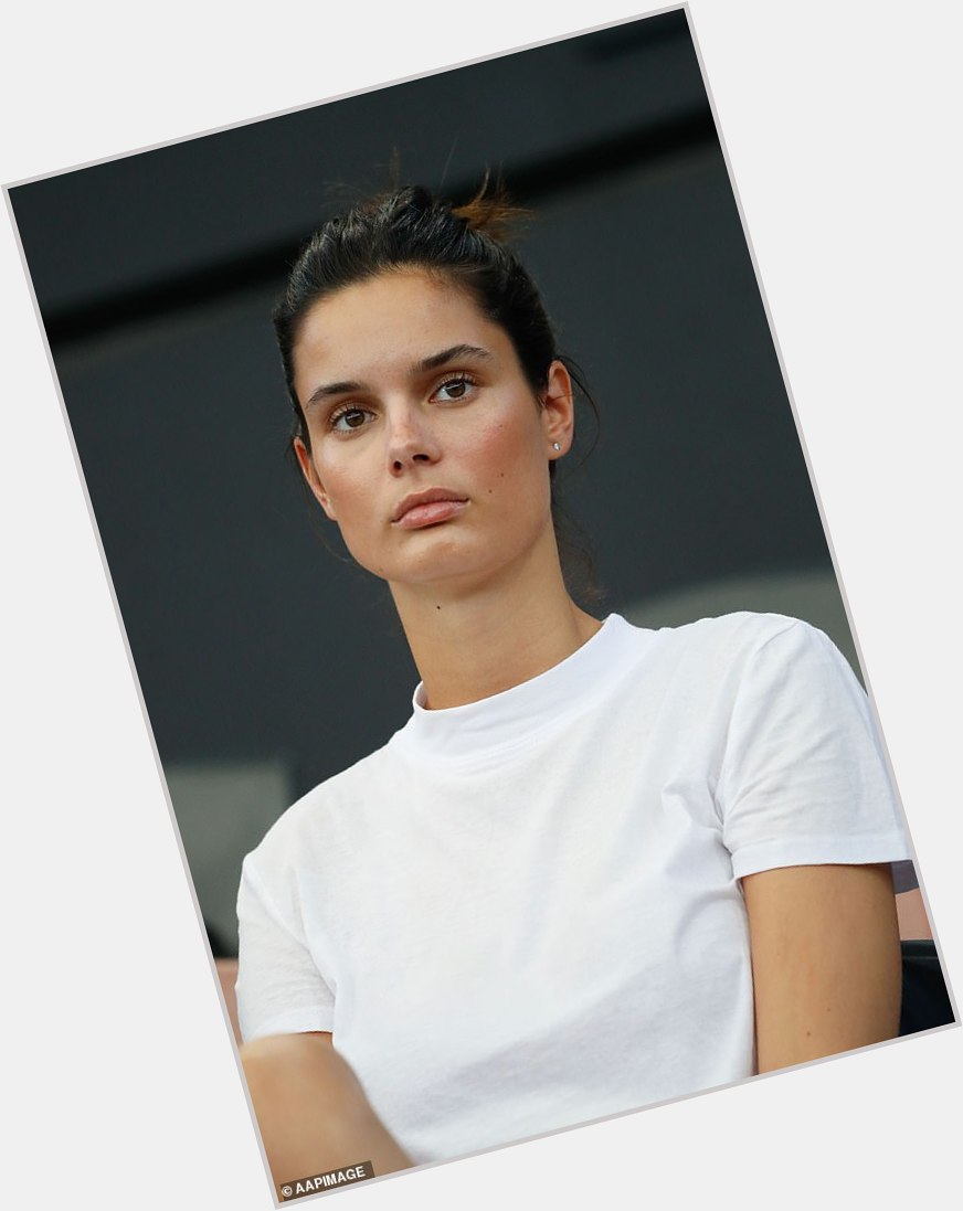 Camille Ringoir Slim body,  dark brown hair & hairstyles
