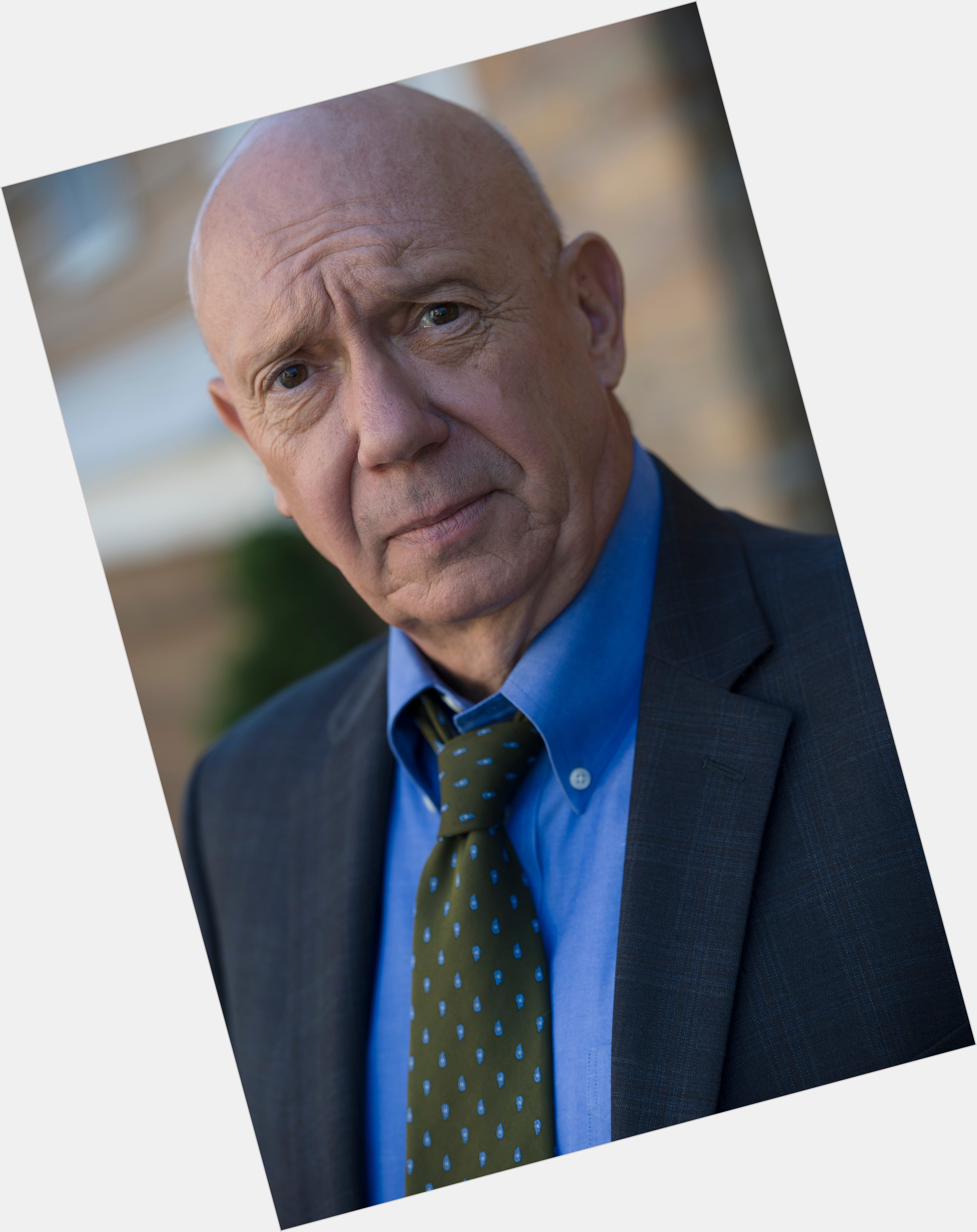 Captain Donald Cragen Average body,  bald hair & hairstyles