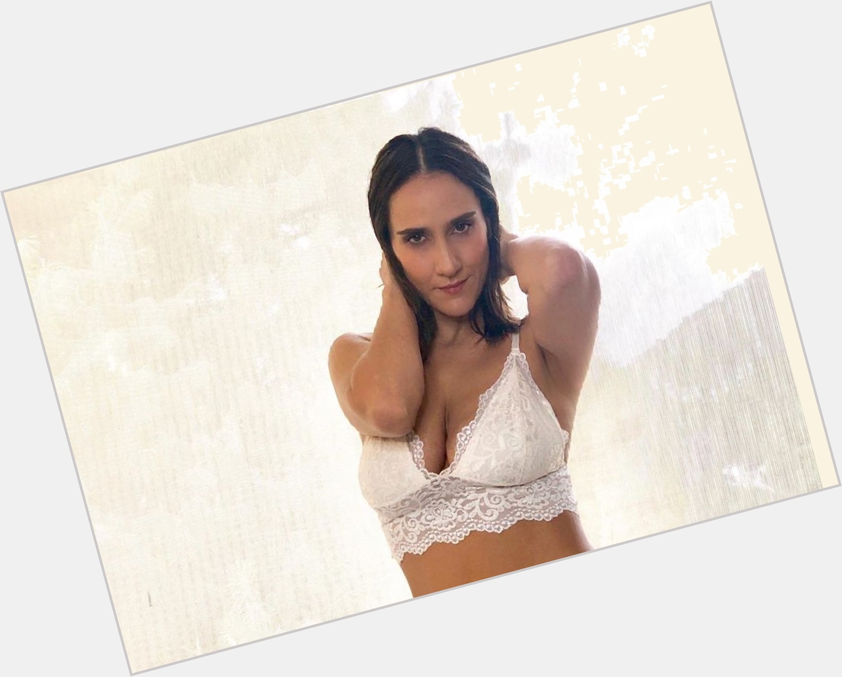 Cecilia Navia shirtless bikini