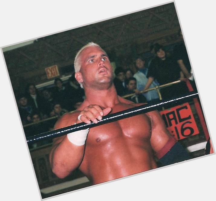 Chris Candido dyed blonde hair & hairstyles Athletic body, 