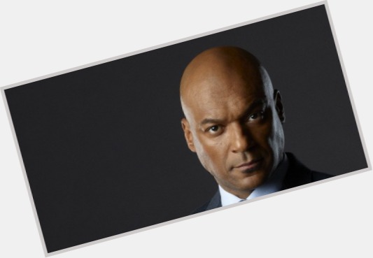 Colin Salmon Athletic body,  bald hair & hairstyles