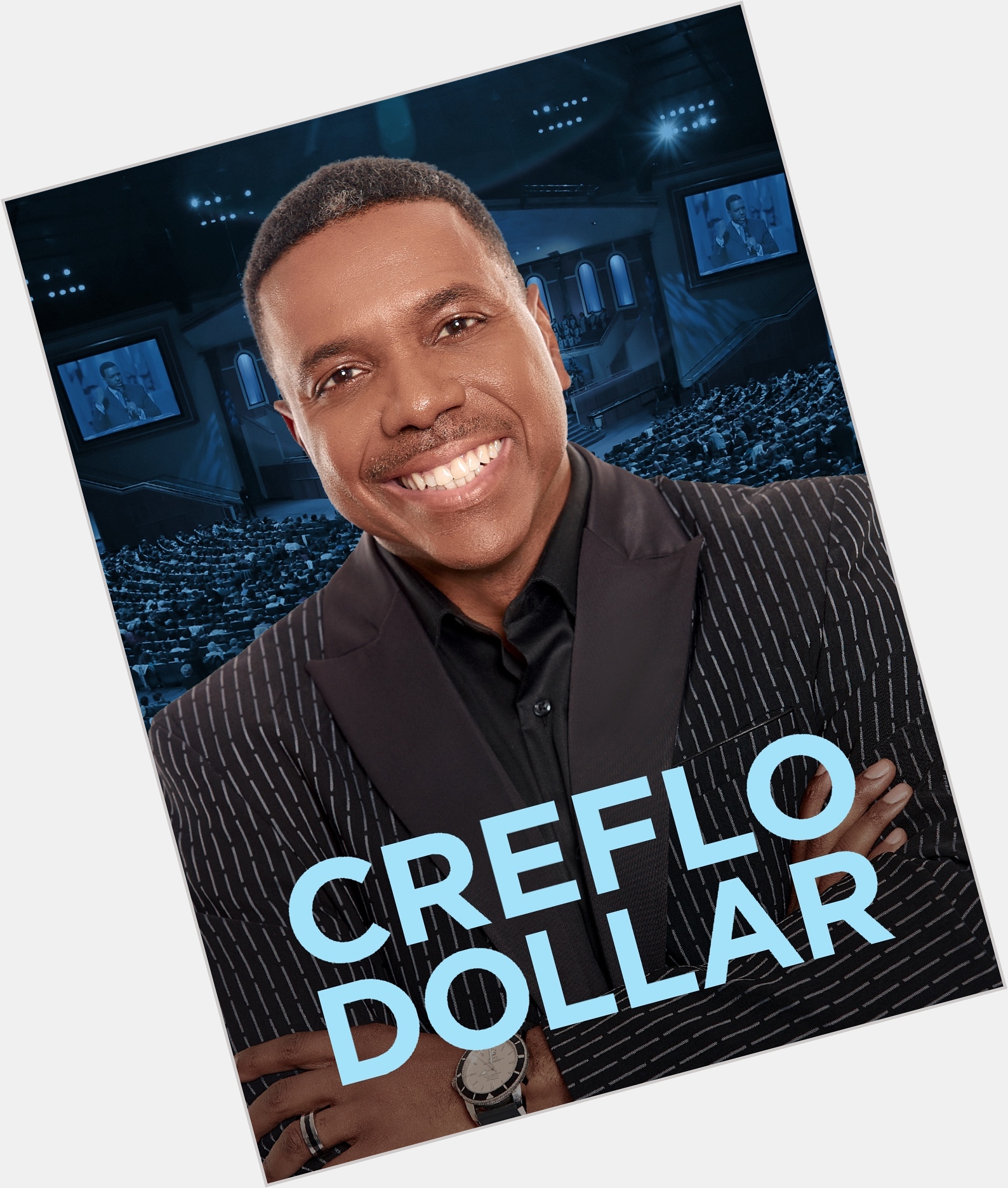 Creflo Dollar birthday 2015