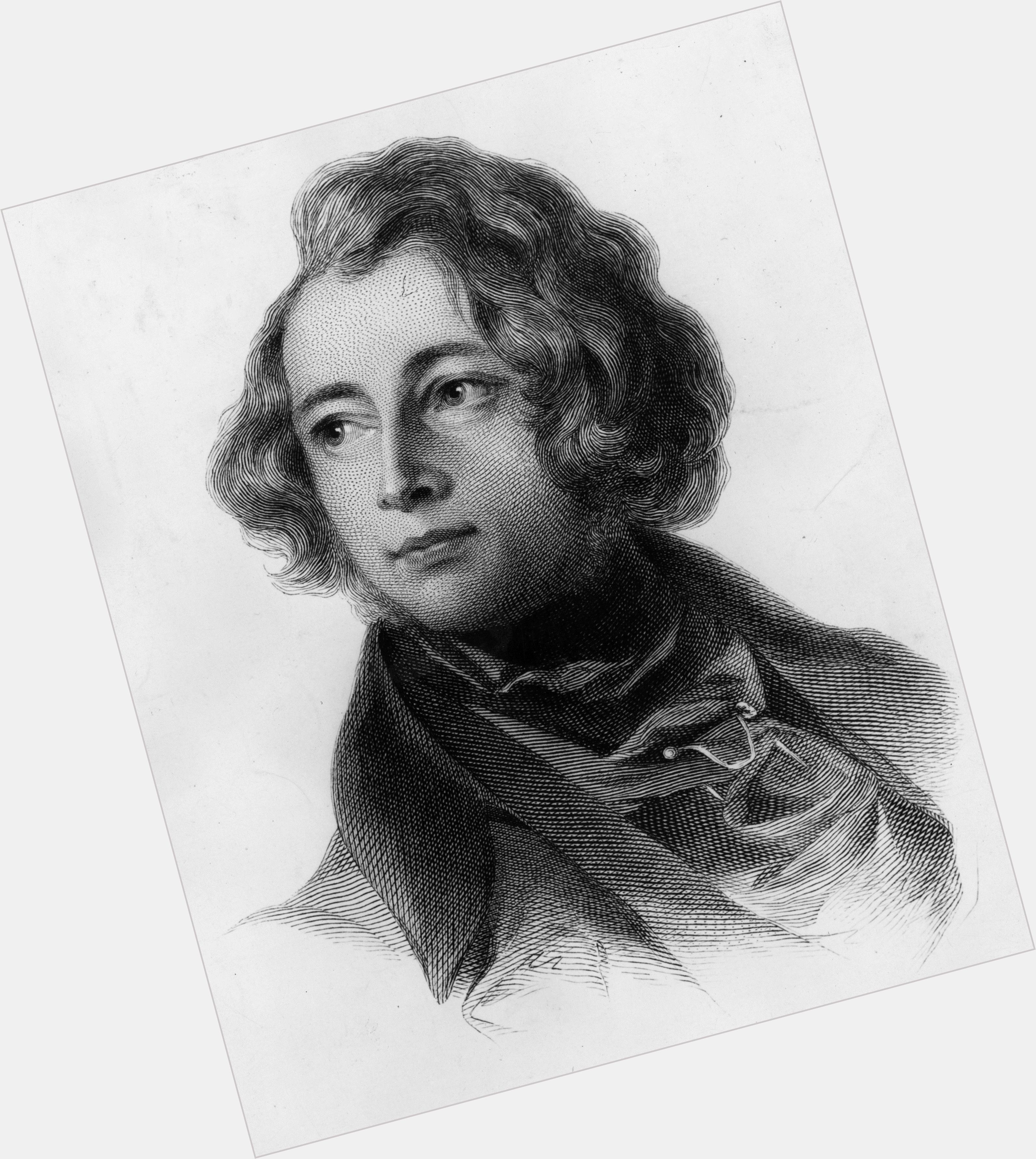 Charles Dickens Average body,  light brown hair & hairstyles