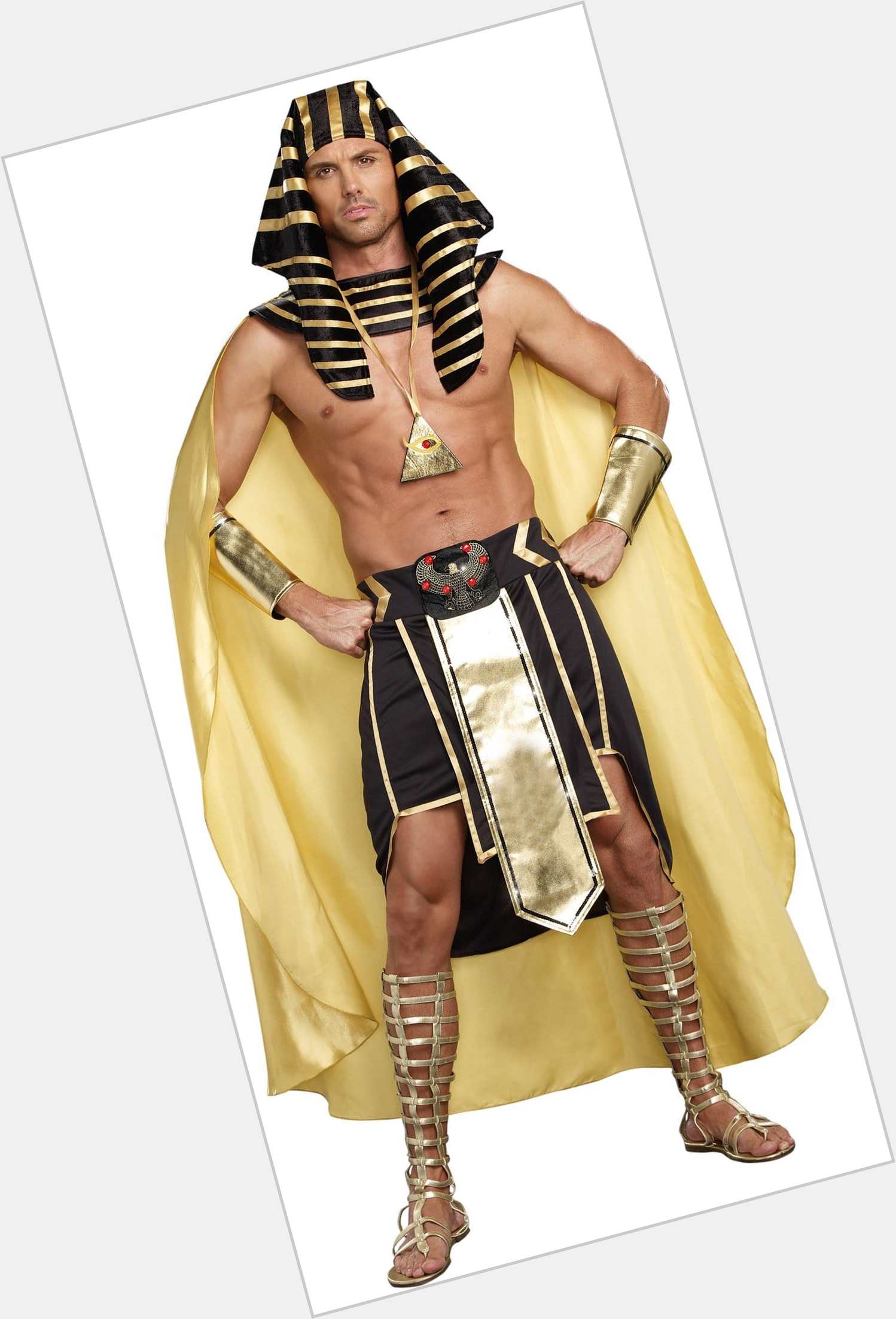 King Tutankhamen  black hair & hairstyles