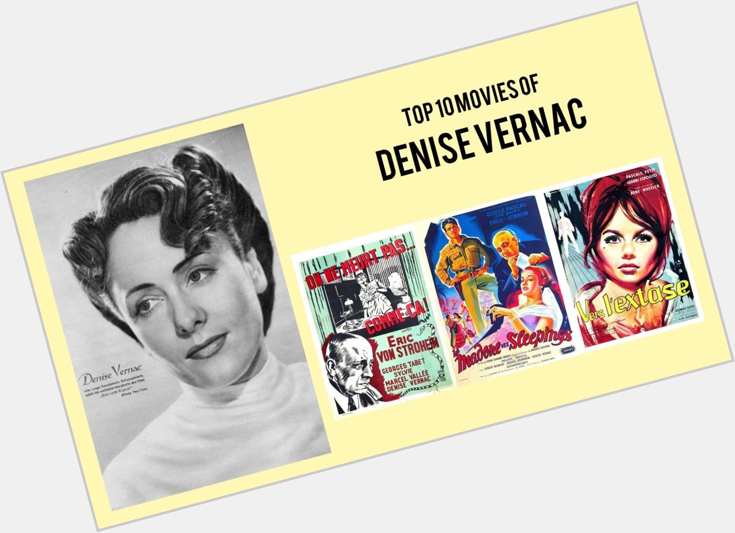 Denise Vernac Official Site for Woman Crush Wednesday WCW