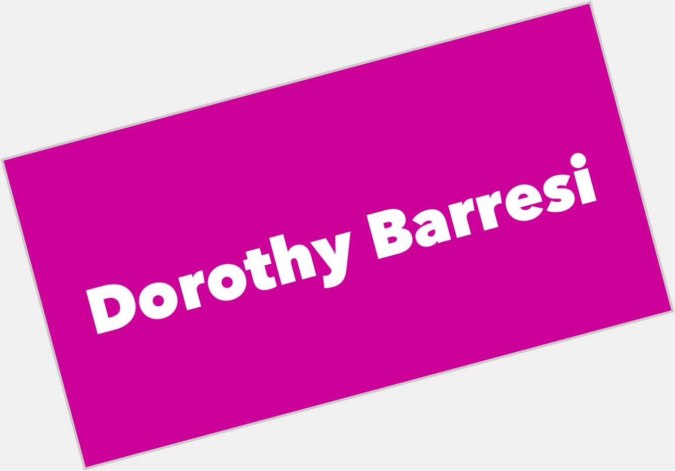 Dorothy Barresi marriage 9