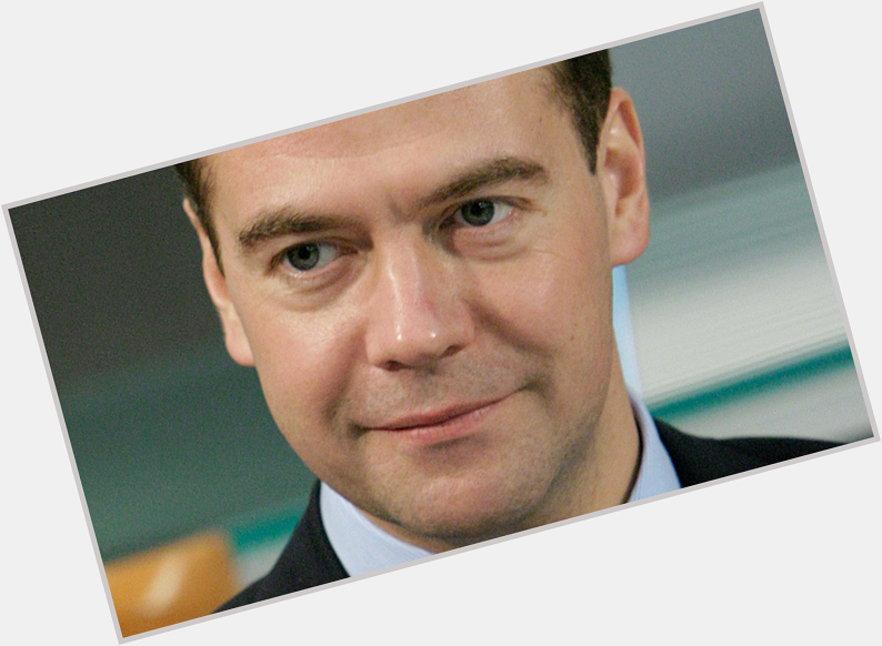 Dmitry Medvedev Slim body,  dark brown hair & hairstyles