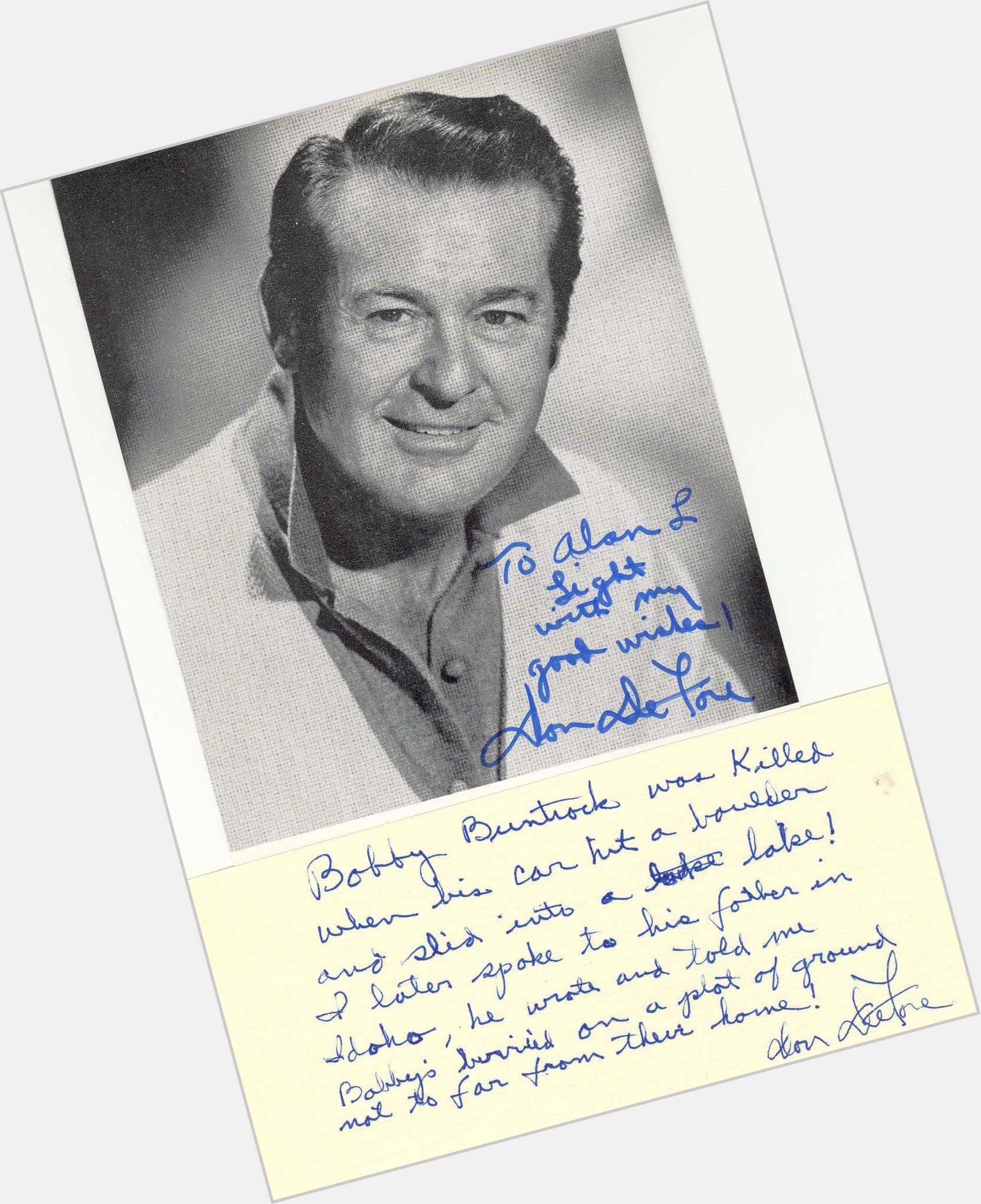 Don Defore Large body,  grey hair & hairstyles