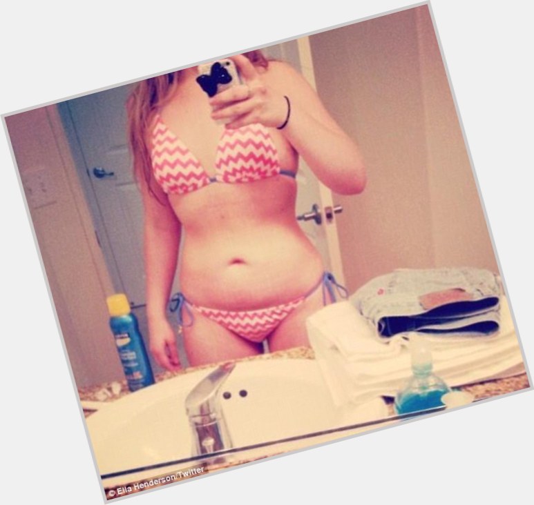 Ella Henderson shirtless bikini