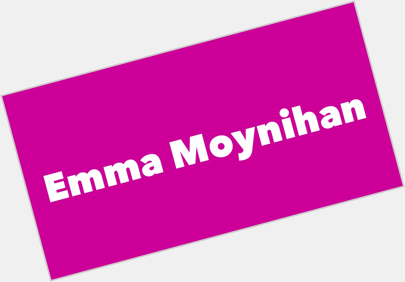 Emma Moynihan  