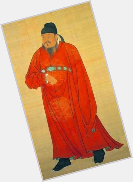 Emperor Gaozu Of Tang Average body,  black hair & hairstyles