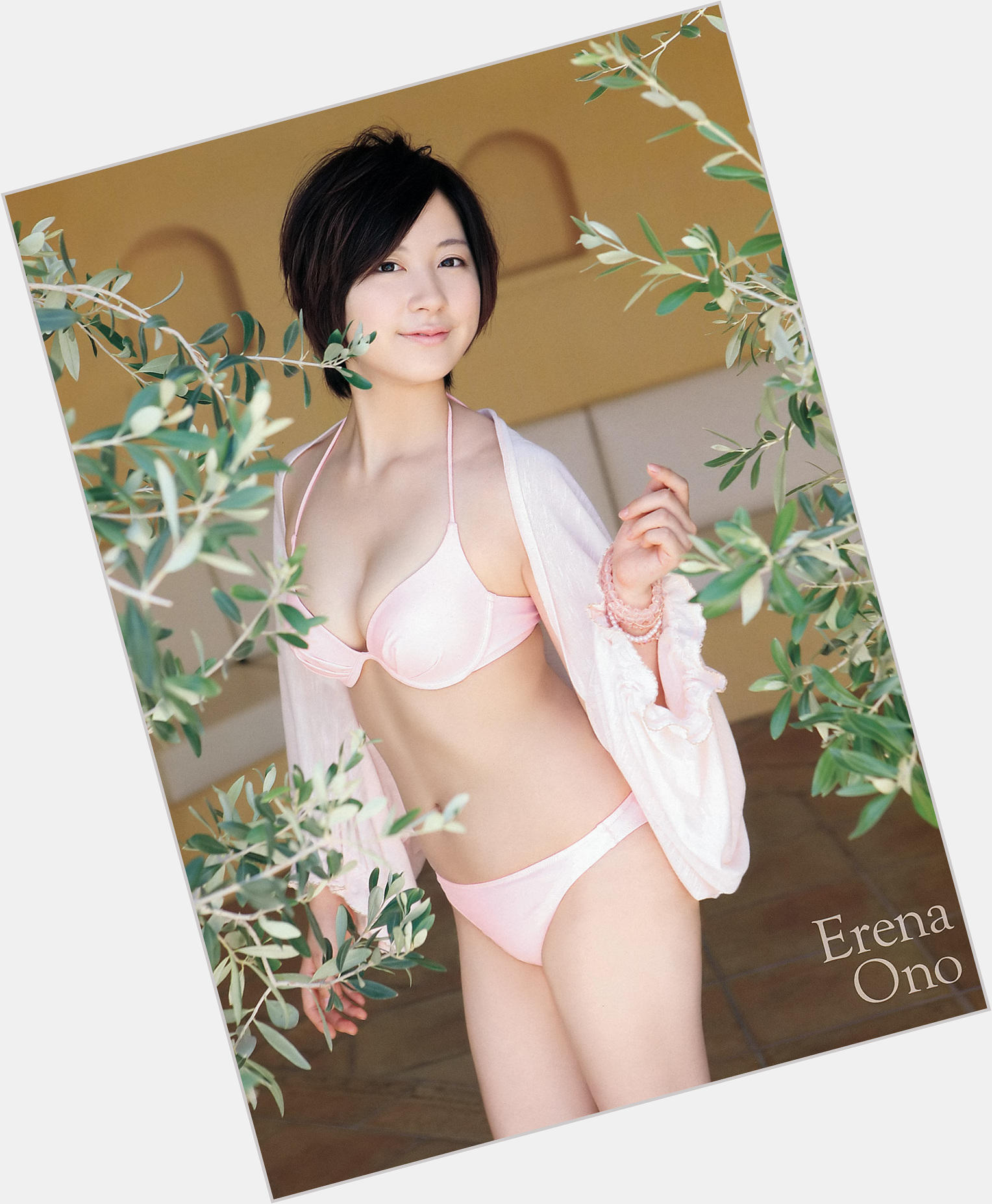 Erena Ono shirtless bikini