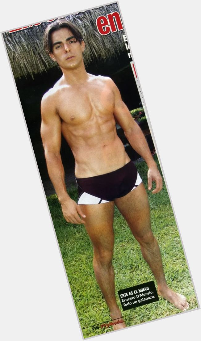 Ernesto D Alessio shirtless bikini