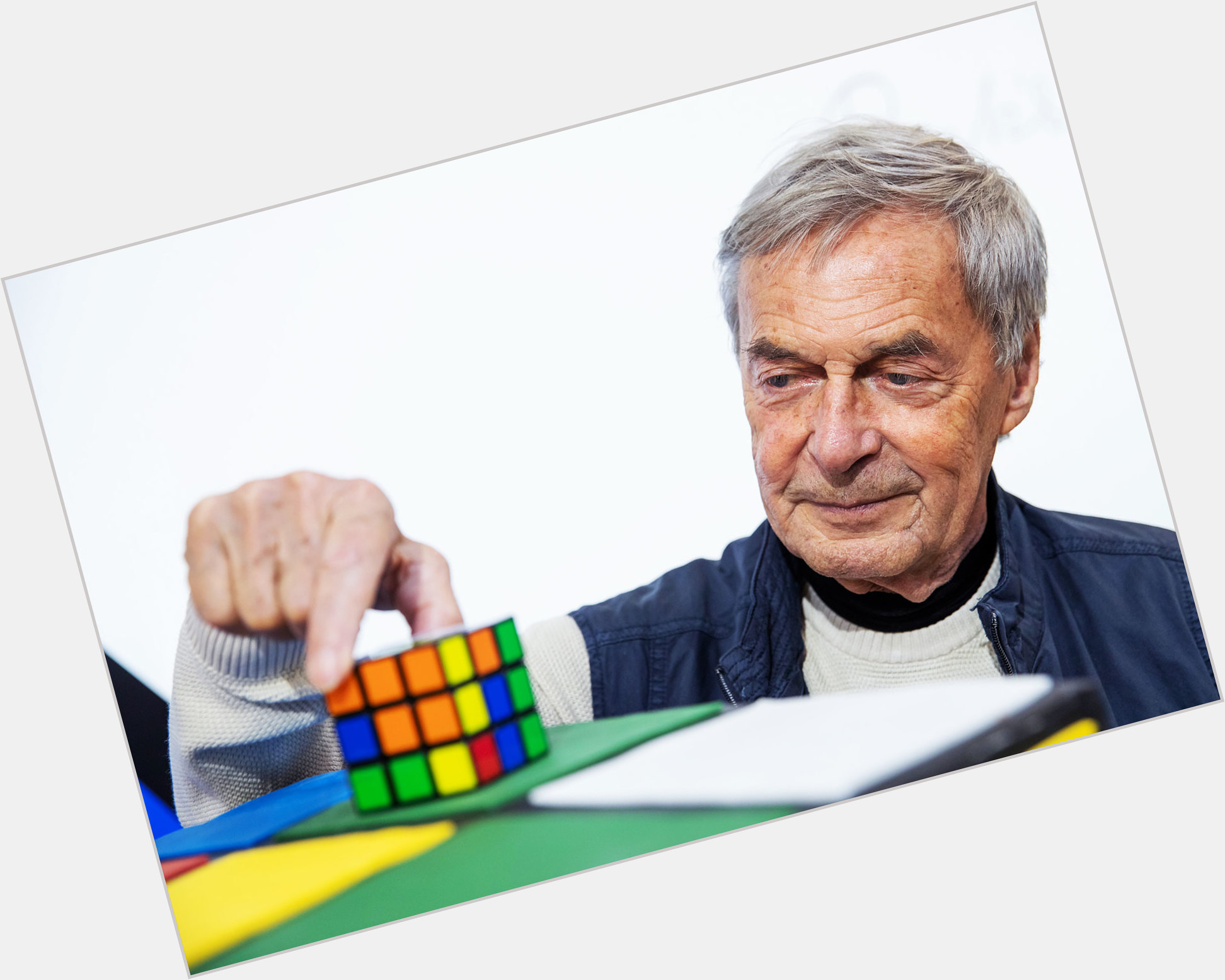 Erno Rubik birthday 2015