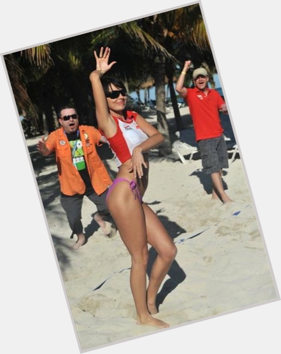 Dorota Gardias shirtless bikini