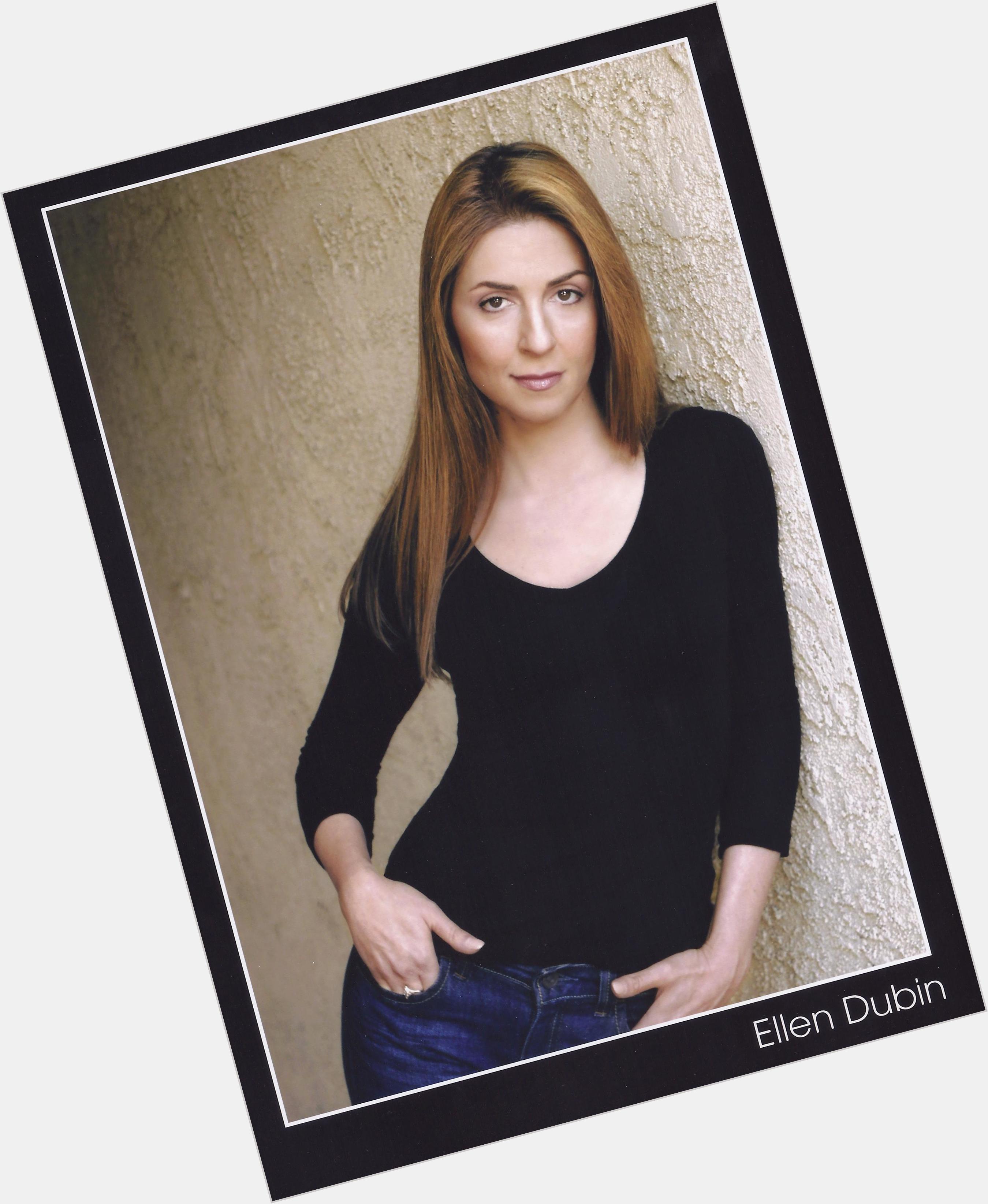 Ellen Dubin Average body,  light brown hair & hairstyles