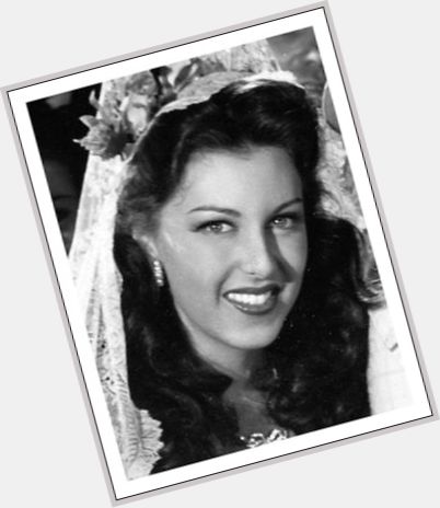 Fay Mckenzie Slim body,  dark brown hair & hairstyles